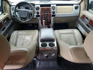 2009 Ford F-150 XL with VIN 1FTPW14V49FA35949, listed as a Copart auction lot 55382805 with 160,445 mi miles and Salvage title. Bid and sale history available at DreamBid. Image 8.