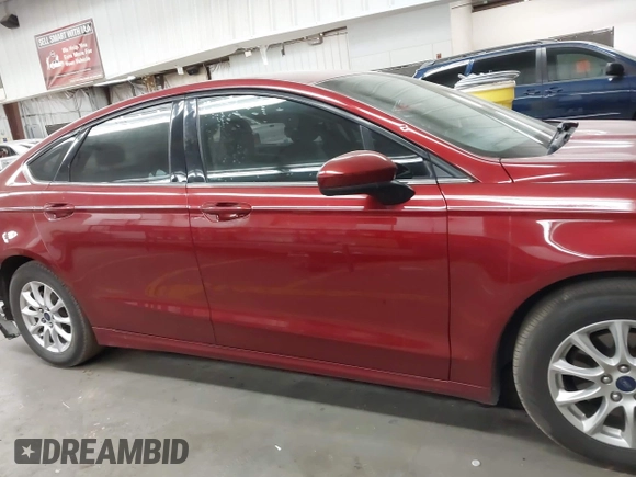 2016 Ford Fusion S with VIN 3FA6P0G73GR385742, listed as a IAAI auction lot 42565919 with 80,837 mi miles and . Bid and sale history available at DreamBid. Image 14.
