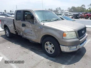 2005 Ford F-150 XLT with VIN 1FTPX125X5NB41628, listed as a IAAI auction lot 42550345 with 257,471 mi miles and . Bid and sale history available at DreamBid. Image 1.