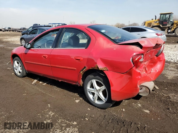 2005 Dodge Neon SXT with VIN 1B3ES56C15D114461, listed as a Copart auction lot 49349645 with 102,766 mi miles and Salvage Title. Bid and sale history available at carsss.com. Image 2.
