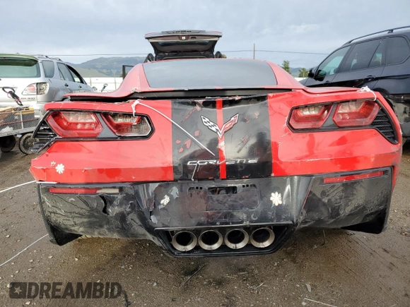 2015 Chevrolet Corvette 3LT with VIN 1G1YF2D79F5103863, listed as a Copart auction lot 47881365 with 46,411 mi miles and Salvage Title. Bid and sale history available at carsss.com. Image 10.