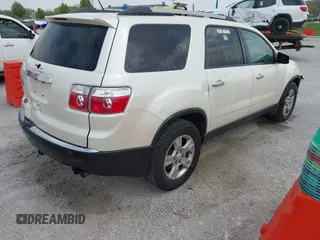 2010 GMC Acadia SLE with VIN 1GKLRLED3AJ144951, listed as a IAAI auction lot 42041055 with 286,072 mi miles and . Bid and sale history available at DreamBid. Image 4.