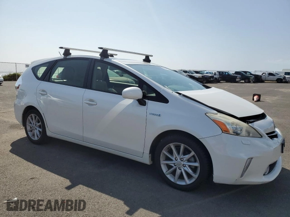 2012 Toyota Prius Two with VIN JTDZN3EUXC3146026, listed as a Copart auction lot 44641275 with 97,646 mi miles and Salvage Title. Bid and sale history available at DreamBid. Image 4.