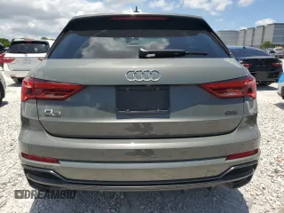 2022 Audi Q3 S line Premium with VIN WA1DECF36N1128695, listed as a Copart auction lot 61494915 with 26,725 mi miles and Salvage title. Bid and sale history available at DreamBid. Image 6.