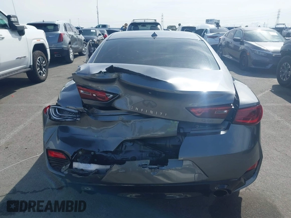 2019 Infiniti Q60 Luxe with VIN JN1EV7EK4KM230715, listed as a IAAI auction lot 41921027 with 47,944 mi miles and . Bid and sale history available at DreamBid. Image 16.