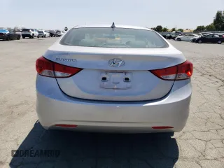 2012 Hyundai Elantra Limited with VIN KMHDH4AE0CU349597, listed as a Copart auction lot 62027805 with 66,617 mi miles and Salvage title. Bid and sale history available at DreamBid. Image 6.