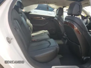 2012 Audi A8 with VIN WAURVAFD2CN017511, listed as a Copart auction lot 56138665 with 100,155 mi miles and Clean title. Bid and sale history available at DreamBid. Image 10.