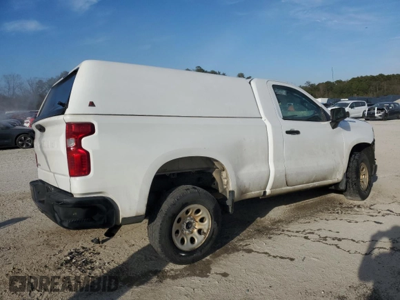2023 Chevrolet Silverado 1500 Work Truck with VIN 3GCNAAEK1PG338225, listed as a Copart auction lot 47029905 with 92,482 mi miles and Clean Title. Bid and sale history available at carsss.com. Image 3.
