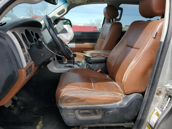 2007 Toyota Tundra LTD with VIN 5TBDV58197S474171, listed as a Copart auction lot 50387945 with 246,405 mi miles and Salvage Title. Bid and sale history available at carsss.com. Image 7.