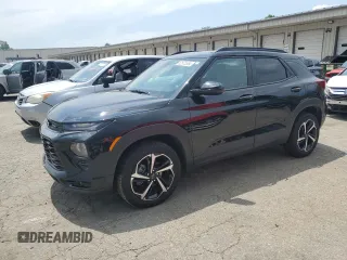 2021 Chevrolet TrailBlazer RS with VIN KL79MUSL2MB050822, listed as a Copart auction lot 62675554 with 56,037 mi miles and Salvage Title. Bid and sale history available at DreamBid. Image 1.