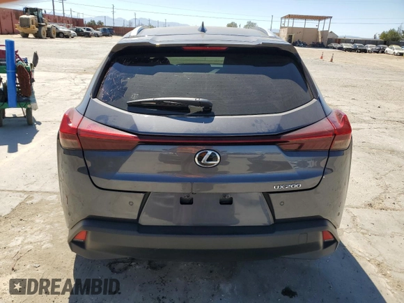 2022 Lexus UX with VIN JTHX3JBH4N2056306, listed as a Copart auction lot 72589624 with 11,991 mi miles and Salvage Title. Bid and sale history available at carsss.com. Image 6.