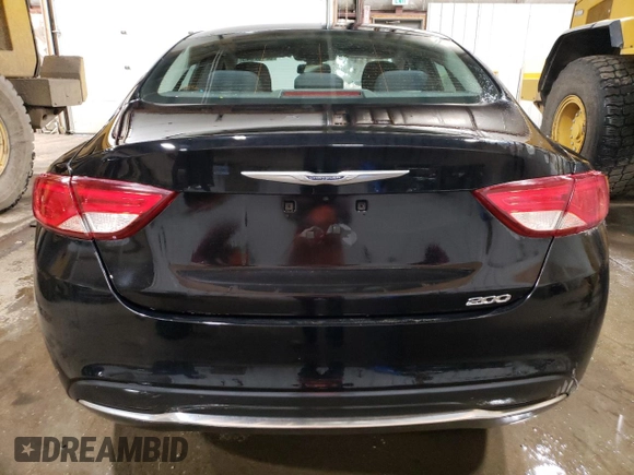 2016 Chrysler 200 Limited with VIN 1C3CCCAB4GN161605, listed as a Copart auction lot 52182645 with 213,720 mi miles and Salvage Title. Bid and sale history available at DreamBid. Image 6.