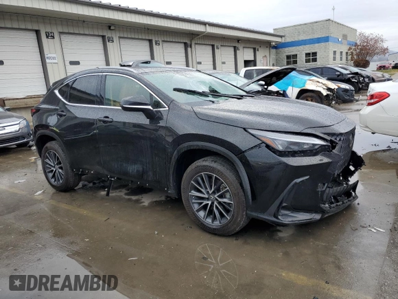 2023 Lexus NX with VIN 2T2AKCEZ4PC012574, listed as a Copart auction lot 85996654 with 18,537 mi miles and Salvage Title. Bid and sale history available at carsss.com. Image 4.