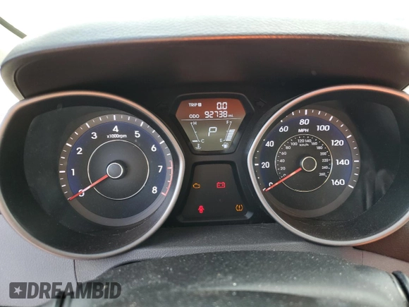 2013 Hyundai Elantra GLS с VIN 5NPDH4AE6DH444973, выставлен на аукционе Copart как лот 50180095 с пробегом 92 738 миль миль и Чистый • Clean title. История ставок и продаж доступна на DreamBid. Изображение 9.