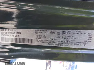 2022 Jeep Wrangler Unlimited Sport with VIN 1C4HJXDG5NW113205, listed as a IAAI auction lot 41836171 with 30,446 mi miles and . Bid and sale history available at DreamBid. Image 9.