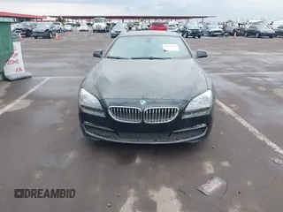 2012 BMW 6 Series 650i with VIN WBALX3C57CDV77359, listed as a IAAI auction lot 41443966 with 64,500 mi miles. Bid and sale history available at carsss.com. Image 12.