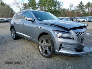 2024 Genesis GV80 z VIN KMUHCESC4RU180889, wystawiony jako Copart lot #80381564 z przebiegiem 18 919 mil mil oraz Szkoda całkowita • Salvage title. Historia ofert i sprzedaży dostępna na DreamBid. Obrazek 12.