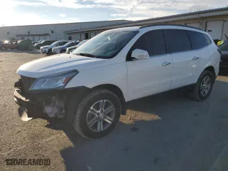 2015 Chevrolet Traverse LT with VIN 1GNKRGKD3FJ319894, listed as a Copart auction lot 82301834 with 115,400 mi miles and Salvage Title. Bid and sale history available at carsss.com. Image 1.