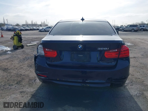 2013 BMW 3 Series 328i with VIN WBA3C1C58DK103904, listed as a IAAI auction lot 41590683 with 108,615 mi miles. Bid and sale history available at carsss.com. Image 17.