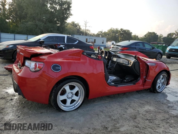 2014 Subaru BRZ Limited with VIN JF1ZCAC18E9601075, listed as a Copart auction lot 68123794 with 0 mi miles and Salvage Title. Bid and sale history available at carsss.com. Image 3.
