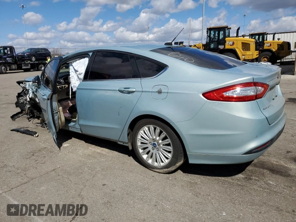 2013 Ford Fusion SE Hybrid with VIN 3FA6P0LU9DR191305, listed as a Copart auction lot 50213775 with 132,939 mi miles and Salvage Title. Bid and sale history available at DreamBid. Image 2.