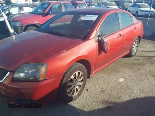 2009 Mitsubishi Galant ES with VIN 4A3AB36F29E025460, listed as a IAAI auction lot 41204565 with 236,128 mi miles. Bid and sale history available at carsss.com. Image 2.
