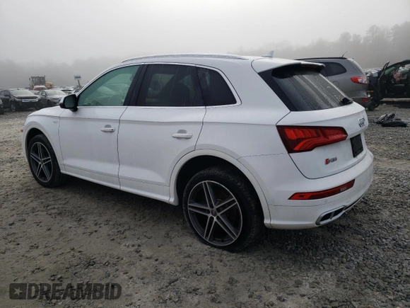 2018 Audi SQ5 Premium Plus with VIN WA1A4AFY0J2231296, listed as a Copart auction lot 85218374 with 50,616 mi miles and Salvage Title. Bid and sale history available at DreamBid. Image 2.