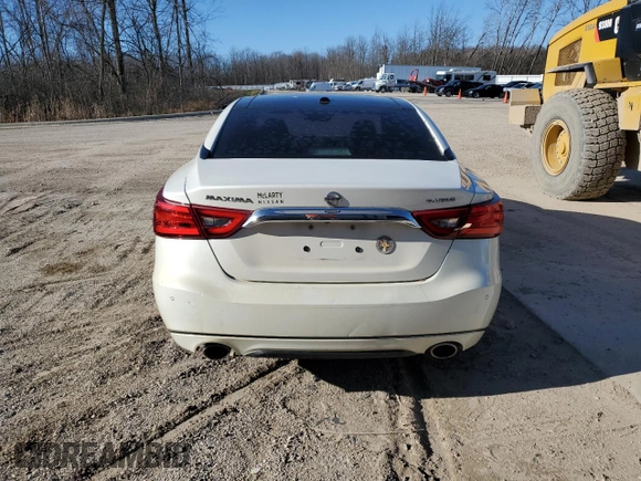 2017 Nissan Maxima S with VIN 1N4AA6AP3HC455327, listed as a Copart auction lot 81895214 with 97,632 mi miles and Non repairable. Bid and sale history available at DreamBid. Image 6.