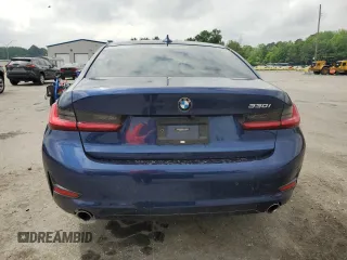 2019 BMW 3 Series 330i with VIN WBA5R1C51KAK09945, listed as a Copart auction lot 53831015 with 18,135 mi miles and Salvage title. Bid and sale history available at DreamBid. Image 6.