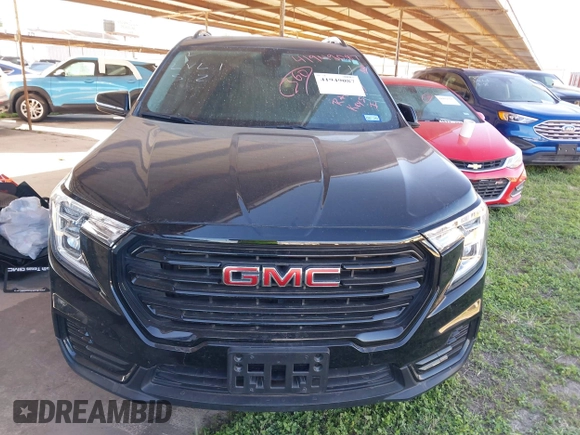 2024 GMC Terrain SLE z VIN 3GKALMEG7RL349511, wystawiony jako IAAI lot #41949087 z przebiegiem 8 574 mil mil oraz . Historia ofert i sprzedaży dostępna na DreamBid. Obrazek 6.