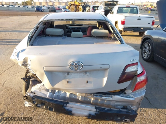 2007 Toyota Camry CE with VIN 4T1BE46K27U508205, listed as a IAAI auction lot 41827197 with 187,126 mi miles. Bid and sale history available at carsss.com. Image 17.