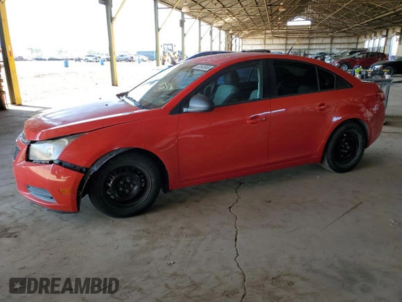 2014 Chevrolet Cruze LS with VIN 1G1PA5SH4E7435591, listed as a Copart auction lot 52645965 with 194,035 mi miles and Salvage Title. Bid and sale history available at carsss.com. Image 1.