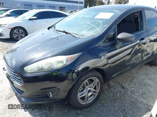 2018 Ford Fiesta SE with VIN 3FADP4BJ7JM115872, listed as a IAAI auction lot 41969970 with 156,537 mi miles. Bid and sale history available at carsss.com. Image 2.