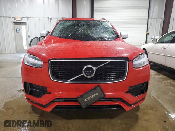 2019 Volvo XC90 R-Design with VIN YV4A22PM9K1448900, listed as a Copart auction lot 56114025 with 58,639 mi miles and Salvage title. Bid and sale history available at DreamBid. Image 5.