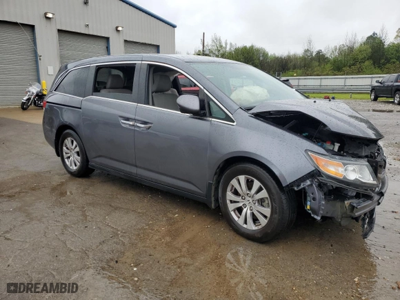 2016 Honda Odyssey EX with VIN 5FNRL5H49GB113279, listed as a Copart auction lot 51642325 with 93,632 mi miles and Salvage Title. Bid and sale history available at carsss.com. Image 4.