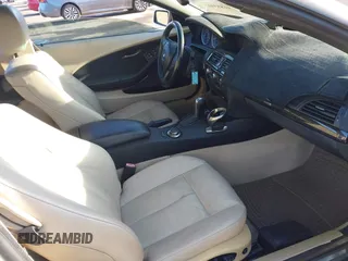 2006 BMW 6 Series 650Ci with VIN WBAEK13446CN77929, listed as a IAAI auction lot 41853425 with 133,515 mi miles. Bid and sale history available at carsss.com. Image 5.