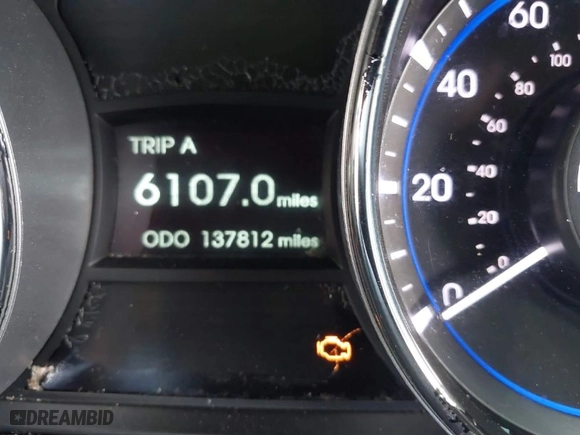 2014 Hyundai Sonata GLS with VIN 5NPEB4AC3EH923678, listed as a IAAI auction lot 41802346 with 137,812 mi miles. Bid and sale history available at carsss.com. Image 7.