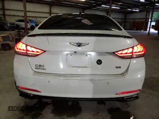 2017 Genesis G80 3.8L with VIN KMHGN4JE2HU203571, listed as a Copart auction lot 72741264 with 83,735 mi miles and Salvage Title. Bid and sale history available at carsss.com. Image 6.