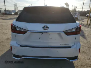 2018 Lexus RX with VIN JTJGZKCA0J2004007, listed as a Copart auction lot 50237595 with 104,630 mi miles and Salvage Title. Bid and sale history available at carsss.com. Image 6.