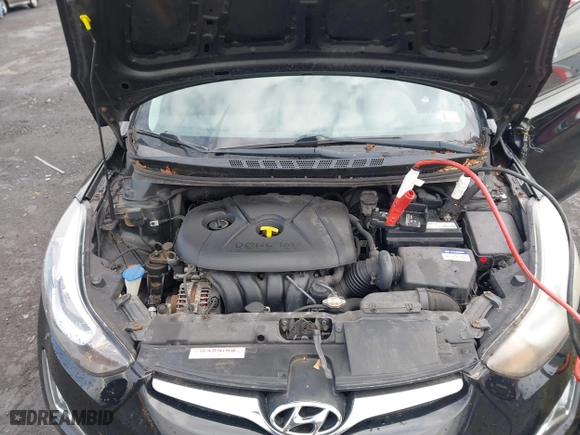 2014 Hyundai Elantra SE with VIN KMHDH4AE7EU106114, listed as a IAAI auction lot 42028273 with 147,578 mi miles. Bid and sale history available at carsss.com. Image 10.