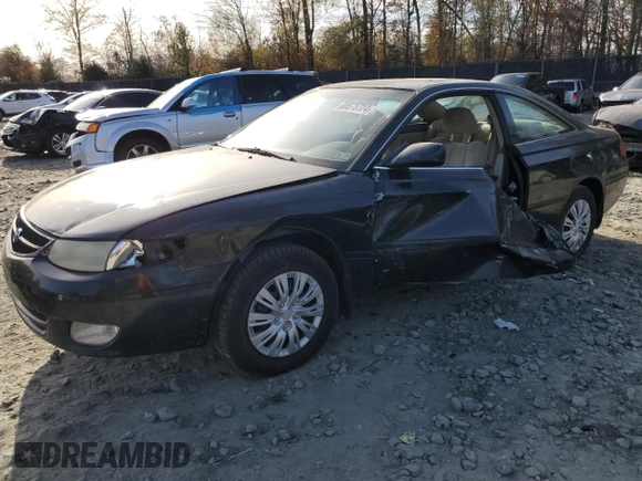 1999 Toyota Solara SE with VIN 2T1CG22P1XC195671, listed as a Copart auction lot 80575724 with 185,634 mi miles and Salvage Title. Bid and sale history available at DreamBid. Image 1.