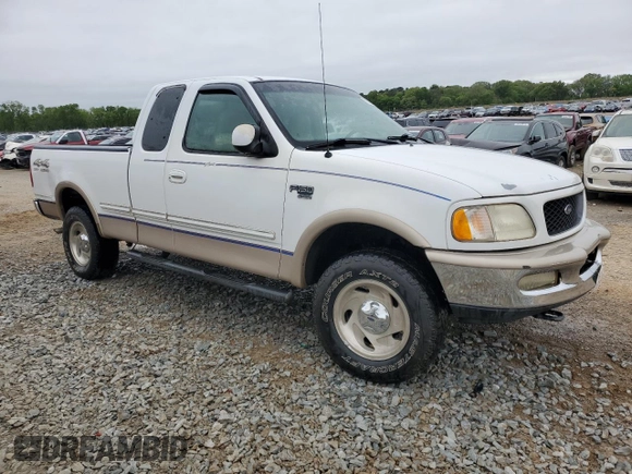 1998 Ford F-150 XL with VIN 1FTRX18L7WNB60346, listed as a Copart auction lot 51526795 with 290,180 mi miles and Salvage title. Bid and sale history available at DreamBid. Image 4.