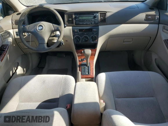 2006 Toyota Corolla CE with VIN 1NXBR32E06Z676874, listed as a Copart auction lot 61977435 with 204,445 mi miles and Salvage title. Bid and sale history available at DreamBid. Image 8.