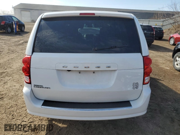 2019 Dodge Grand Caravan SE with VIN 2C4RDGBG5KR796753, listed as a Copart auction lot 49871815 with 97,983 mi miles and Salvage Title. Bid and sale history available at DreamBid. Image 6.