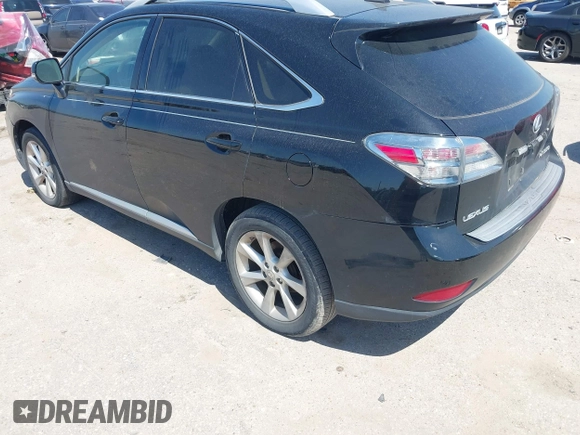 2010 Lexus RX 350 with VIN 2T2ZK1BA8AC024093, listed as a IAAI auction lot 42258548 with Not Provided miles and . Bid and sale history available at DreamBid. Image 3.