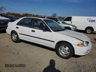 1995 Honda Civic z VIN JHMEG8558SS016327, wystawiony jako Copart lot #74427004 z przebiegiem 153 248 mil mil oraz Szkoda całkowita • Salvage title. Historia ofert i sprzedaży dostępna na DreamBid. Obrazek 4.