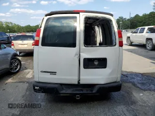 2013 Chevrolet Express Cargo Van with VIN 1GCWGFCA0D1127084, listed as a Copart auction lot 53928134 with 510,411 mi miles and Non Repairable. Bid and sale history available at carsss.com. Image 6.