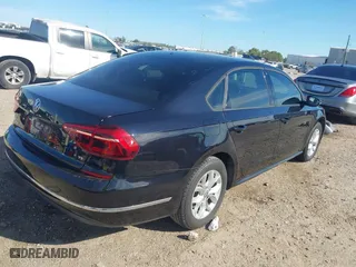 2018 Volkswagen Passat 2.0T S with VIN 1VWAA7A35JC007347, listed as a IAAI auction lot 41809749 with 39,123 mi miles. Bid and sale history available at carsss.com. Image 4.