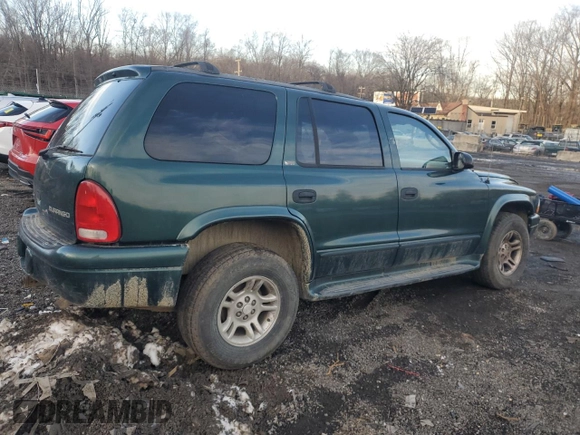 2002 Dodge Durango SLT z VIN 1B4HS48N02F125341, wystawiony jako Copart lot #44580705 z przebiegiem 318 093 mil mil oraz Szkoda całkowita • Salvage title. Historia ofert i sprzedaży dostępna na DreamBid. Obrazek 3.