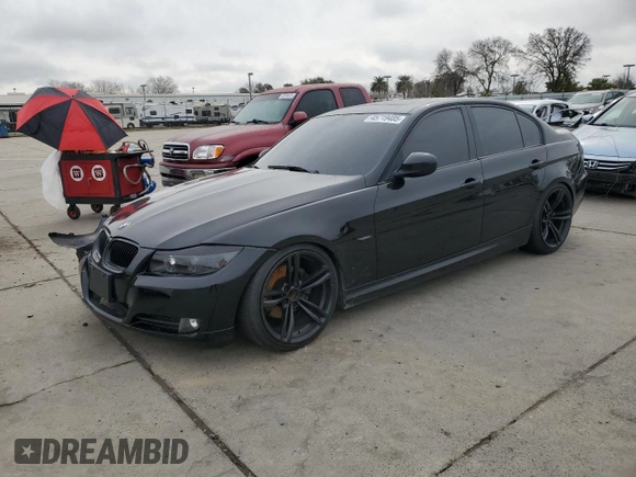 2011 BMW 3 Series 328i with VIN WBAPH5G59BNM75512, listed as a Copart auction lot 45719405 with 100,285 mi miles and Salvage title. Bid and sale history available at DreamBid. Image 1.